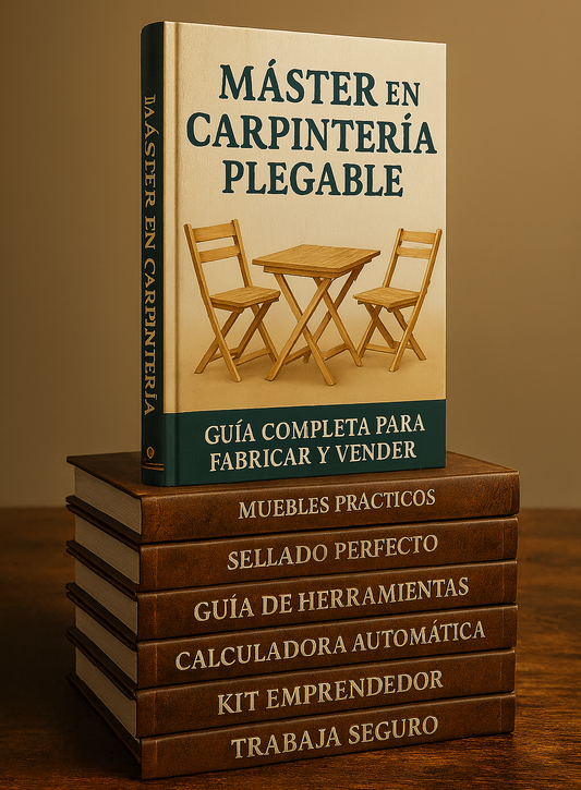 Máster en Carpintería Plegable +7 BONOS PREMIUM + CERTIFICADO