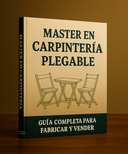 Máster en Carpintería Plegable +7 BONOS PREMIUM + CERTIFICADO